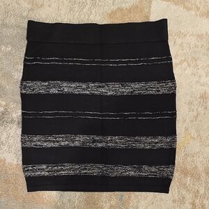 Black and Gray Women's Skirt